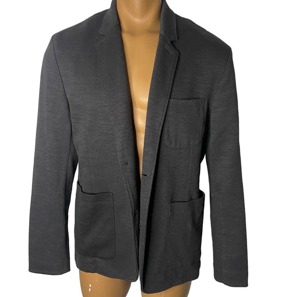 Goodfellow & Co Other - Goodfellow & Co Kenwood Blazer Men LARGE Gray 2 Button Notch Lapen Casual Office